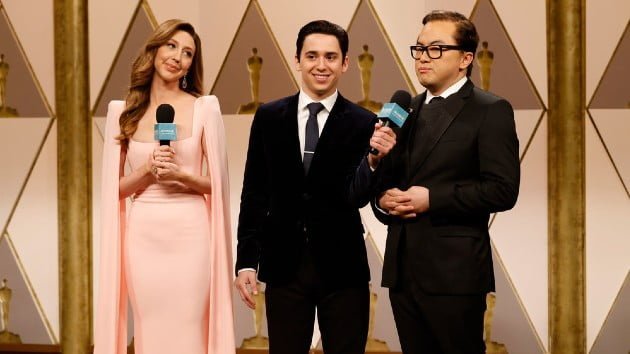 ‘Saturday Night Live’ spoofs Academy Awards’ red carpet and George Santos in cold open