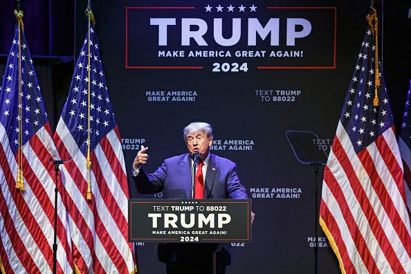 Trump campaigning in same Iowa city DeSantis visited Friday