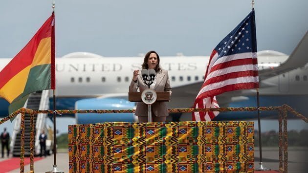 Vice President Harris arrives for historic Africa trip, focused on investment and empowerment