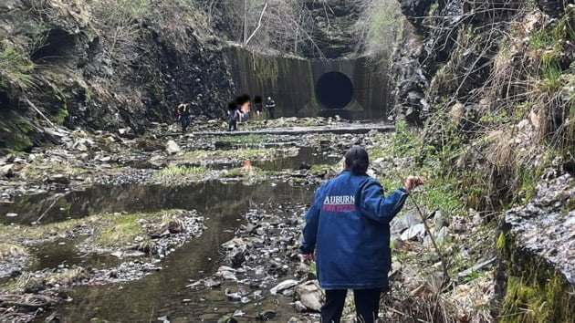 Six children rescued near water diversion tunnel in Auburn, Massachusetts