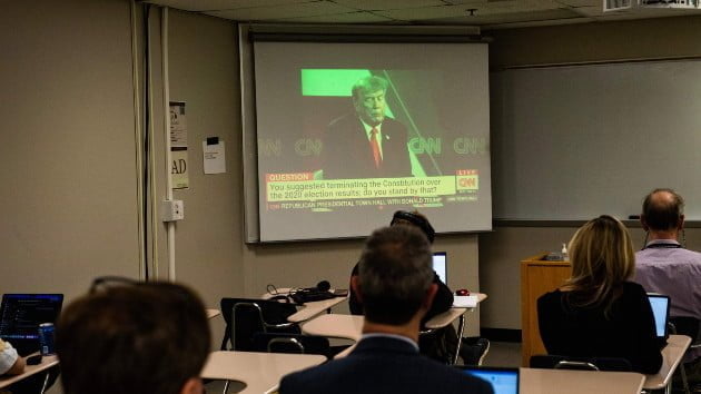 Trump denies knowing E. Jean Carroll during CNN town hall: ‘I swear on my children’