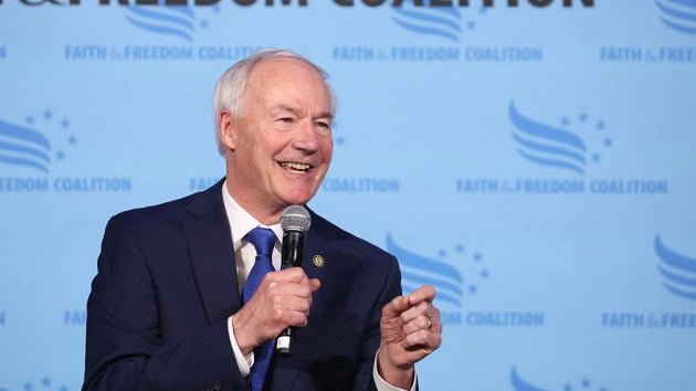 As he struggles in polls, Asa Hutchinson calls support for Trump ‘inflated’