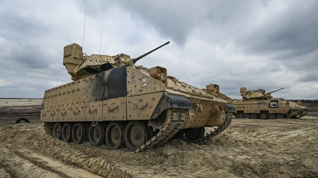 Ukrainian soldiers say they owe lives to US-supplied Bradley vehicles