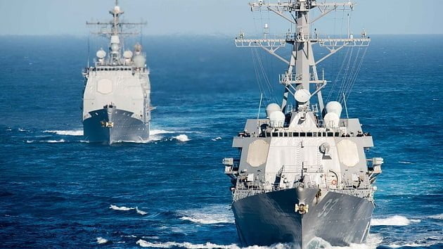 Chinese warship cuts off US Navy ship, marking 2nd military provocation in week