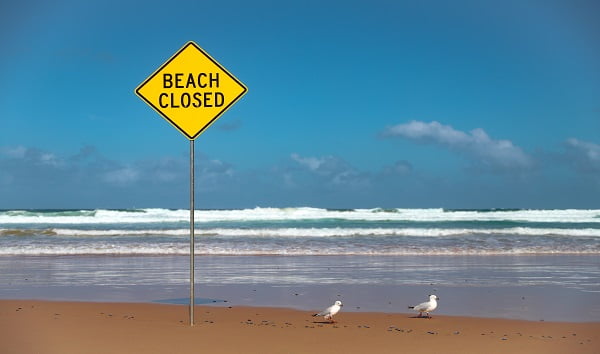 Dozens of beaches across Northeast closed for swimming due to high levels of bacteria in water