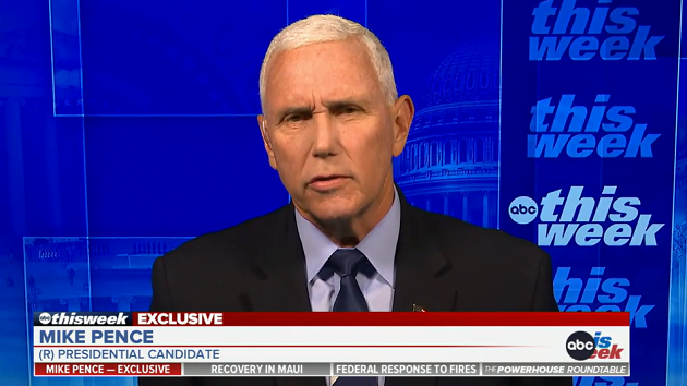 Pence suggests Trump could still show up to debate