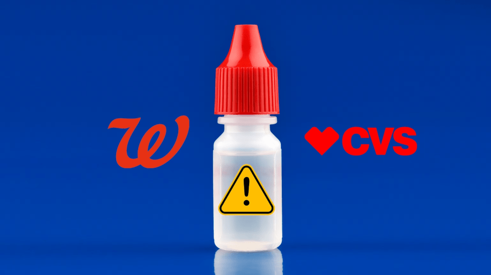 FDA issues warning letters to CVS, Walgreens, other companies over unapproved eye products