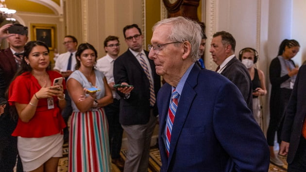 While welcoming back Senate, McConnell alludes to ‘attention’ paid to his freeze