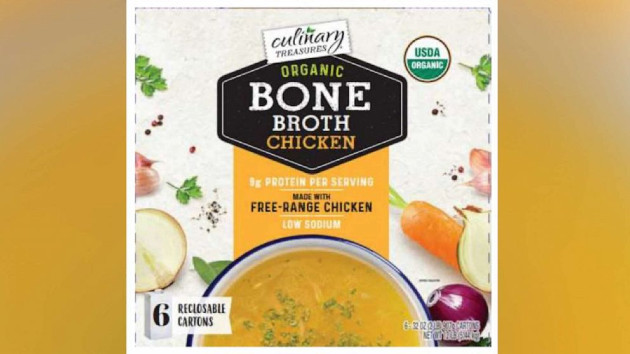 Chicken bone broth recall on products sold at Costco