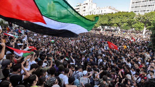Protests erupt across Middle East and Africa following Gaza hospital explosion