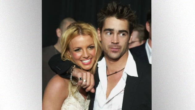 Britney Spears recounts her brief fling with Colin Farrell: “We were all over each other”