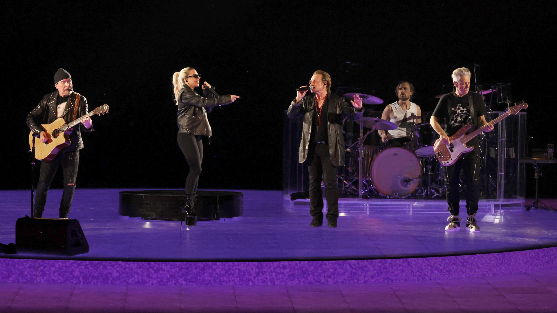 U2 joined by surprise guest Lady Gaga at Sphere residency