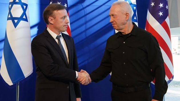 National security adviser Jake Sullivan urges Israel to lower intensity of military campaign in Gaza