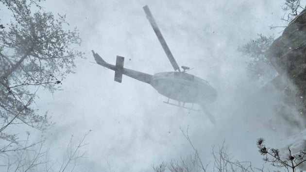 Four college students rescued by helicopter after camping during winter storm in Kentucky