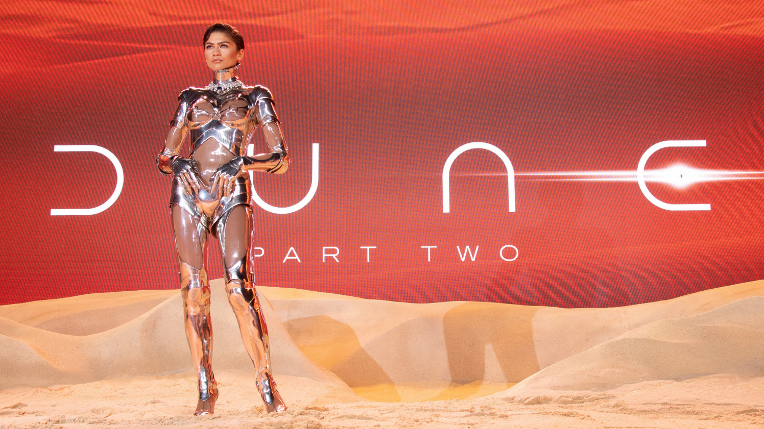 Zendaya is robot chic at the ‘Dune: Part Two’ world premiere