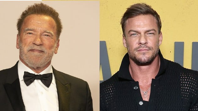 Schwarzenegger, Alan Ritchson team up for holiday movie The Man with the Bag