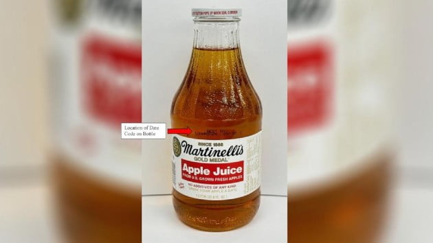 Martinellis apple juice recalled over high arsenic levels, sold at Whole Foods, Kroger and more