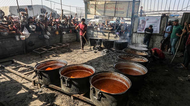 Aid distribution resumes in Gaza, humanitarian group says