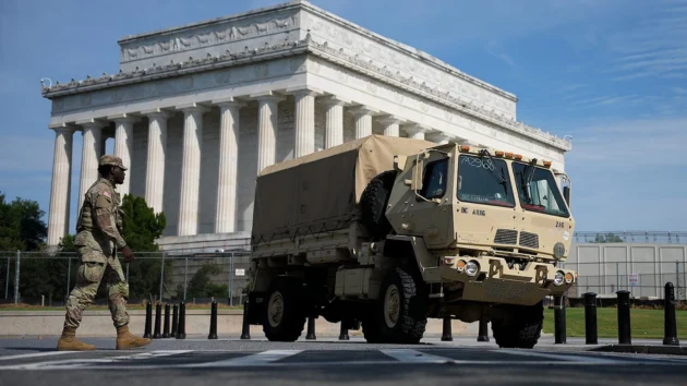 National Guard troops have begun 24-hour operations in DC: Official