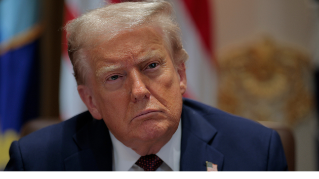 Trump calls video of bag thrown out of White House fake. A White House official reportedly suggests otherwise