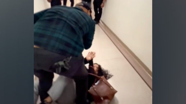 ICE officer ‘relieved of current duties’ after violent confrontation caught on camera