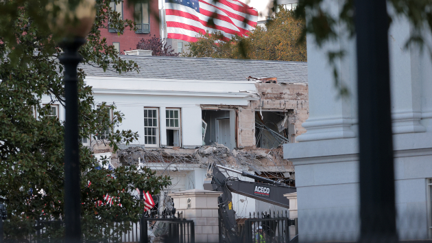 New images appear to show entire White House East Wing demolished