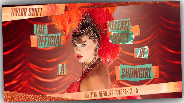 The life of a movie star: Taylor Swift’s ‘The Official Release Party of a Showgirl’ tops box office