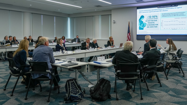 CDC vaccine advisory committee meets to discuss hepatitis B shot, childhood immunization schedule