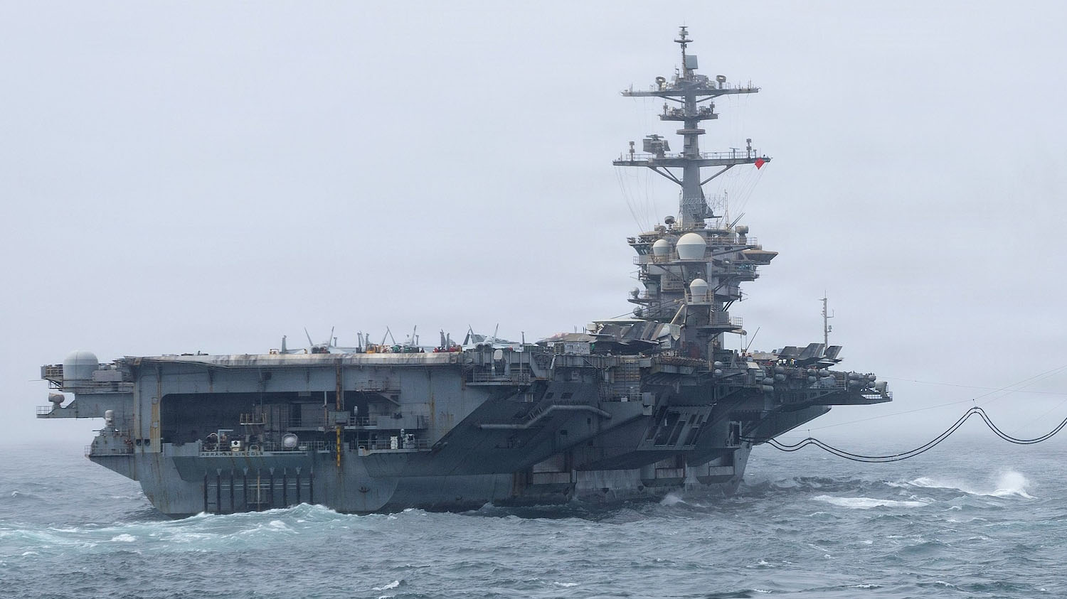 Father of sailor deployed on USS Abraham Lincoln released by ICE